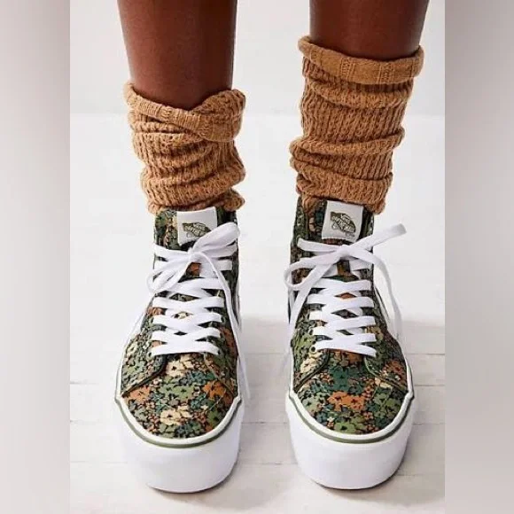 Vans Camouflage High-Top Sneakers - Picture 7 of 15